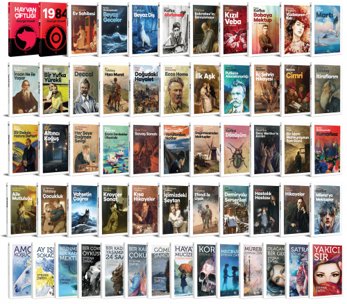 Büyük Dünya Klasikleri Seti - 58 Kitap - Halkkitabevi