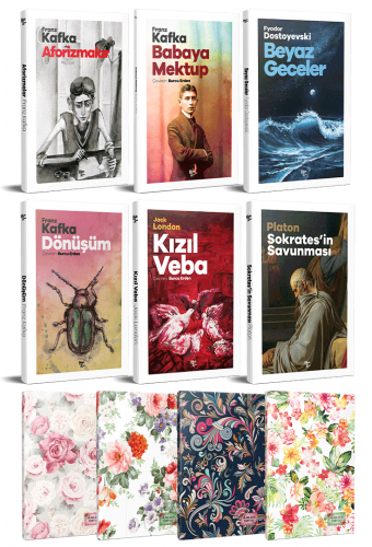 6 Klasik ve 4'lü 64 Sayfa Planlama Defteri Set 3