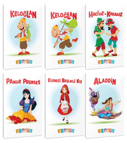 6'lı 64 Sayfa 13,5x19,5 Okul Defteri Seti 1 - Halkkitabevi