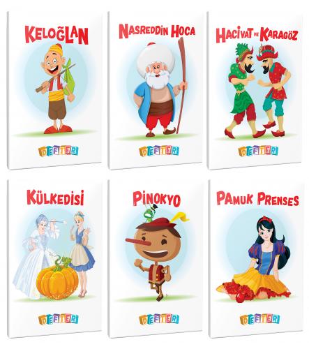 6'lı 64 Sayfa 13,5x19,5 Okul Defteri Seti 9 - Halkkitabevi