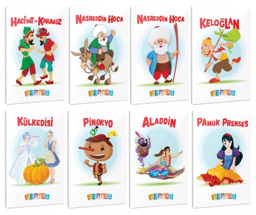 8'li 64 Sayfa 13,5x19,5 Okul Defteri Seti 6 - Halkkitabevi