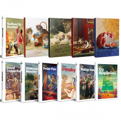 Çocuk Dünya Klasikleri ve Kedili Ajanda Setleri
