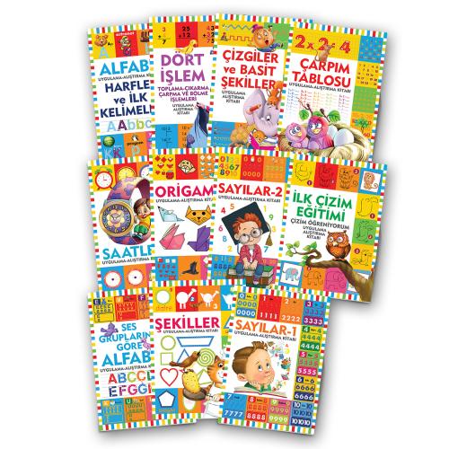Etkinlik Kitapları Seti - 11 Kitap - Halkkitabevi