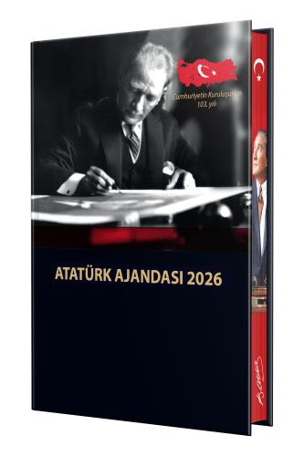 2026 Ciltli Atatürk Ajandası - Halkkitabevi