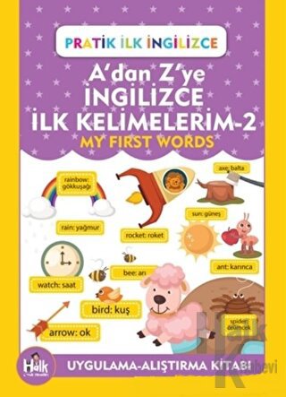 A'dan Z'ye İngilizce İlk Kelimelerim 2 - Halkkitabevi