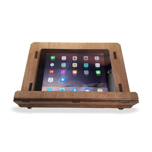 Ahşap Kitap Okuma ve Tablet Standı Model 2 - Halkkitabevi