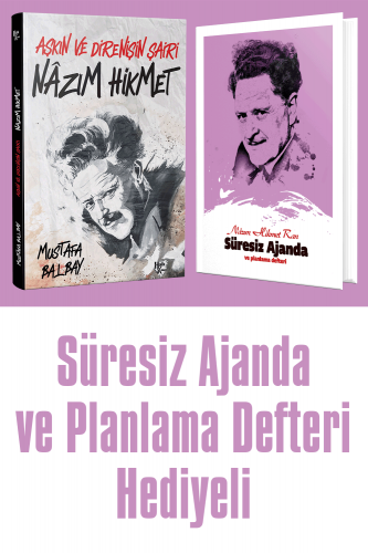 Nazım Hikmet - Süresiz Planlama Defteri Hediyeli - Halkkitabevi