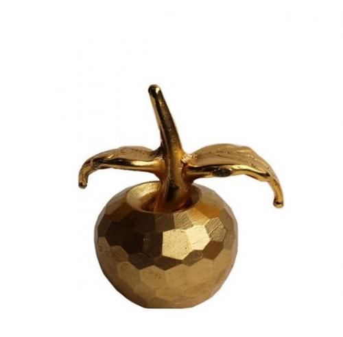 Altın Rengi Küçük Beton Elma - Halkkitabevi