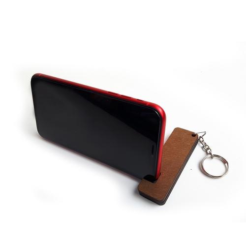 Anahtarlık Ahşap Telefon Standı Model 2 - Halkkitabevi