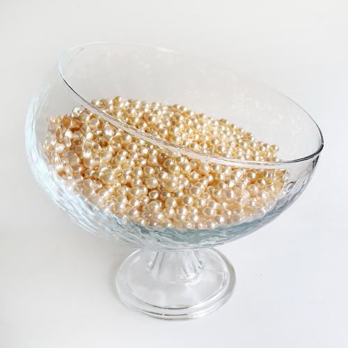 Ayaklı Büyük Kesik Cam Kase