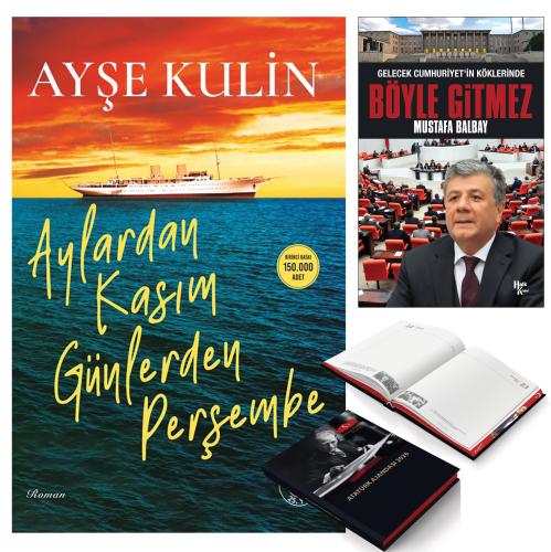 Aylardan Kasım Günlerden Perşembe ve Böyle Gitmez - Ciltli 2026 Ajanda