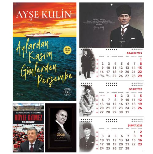 Aylardan Kasım Günlerden Perşembe ve Böyle Gitmez - Gazi Paşa Ajanda - Gazi Duvar Takvimi