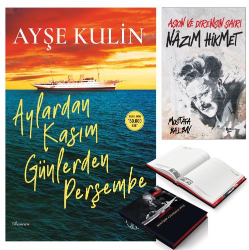 Aylardan Kasım Günlerden Perşembe ve Nazım Hikmet - Ciltli 2026 Ajanda