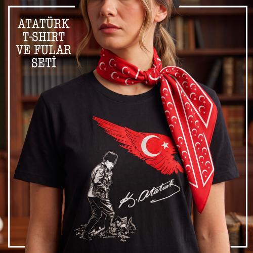 Ayyıldız Kocatepe T-shirt ve Ayyıldız Fular