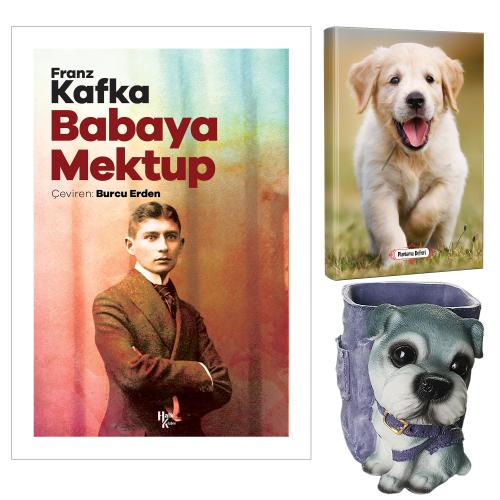 Babaya Mektup - Franz Kafka ve Dekoratif Köpek Kalemlik - Mutlu Prens Planlama Defteri