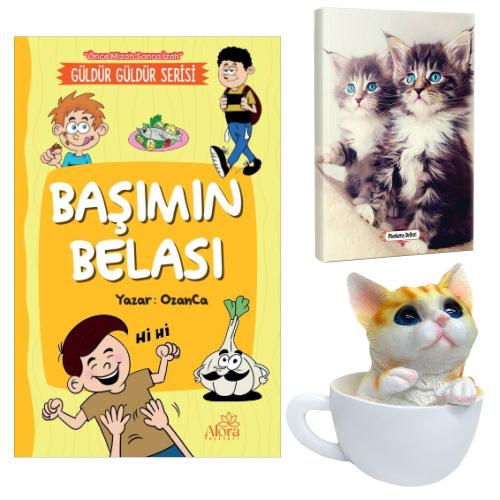 Başımın Belası - Maviş Kediler Planlama Defteri ve Fincanda Kedi Kumbara