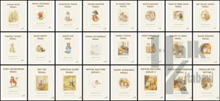Beatrix Potter Masalları Seti (24 Kitap)