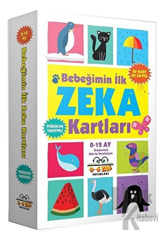 Bebeğimin İlk Zeka Kartları 0-12 Ay - Halkkitabevi