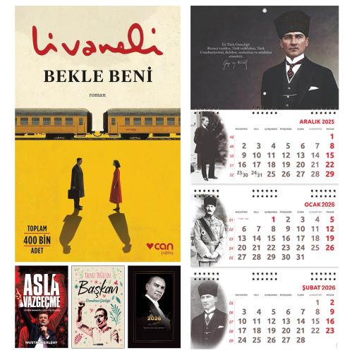 Bekle Beni  - Asla Vazgeçme ve Yalnız Değilsin Başkan - Gazi Paşa Ajanda - Gazi Duvar Takvimi