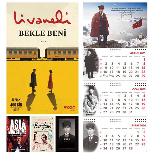 Bekle Beni  - Asla Vazgeçme ve Yalnız Değilsin Başkan - Kalpaklı Ajanda - Sakarya Duvar Takvimi
