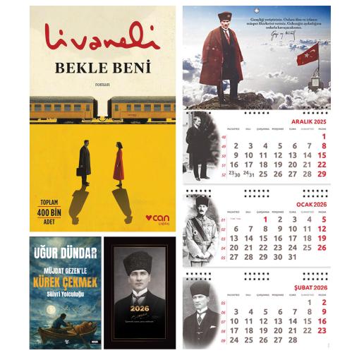 Bekle Beni ve Müjdate Gezenle Kürek Çekmek - Kalpaklı Ajanda - Sakarya Duvar Takvimi