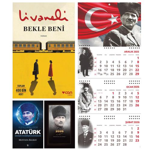 Bekle Beni ve Yüzyılların Lideri Atatürk - Komutan Ajanda - Ayyıldız Duvar Takvimi