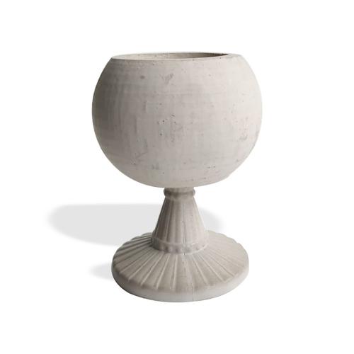 Beton Kadeh Saksı Küre, Büyük - Halkkitabevi