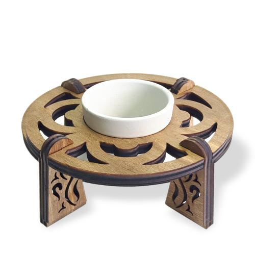 Beton Saksılı Circle Desenli Stand Model 3 - Halkkitabevi Beton Saksılı Circle Desenli Stand Model 3 - Halkkitabevi