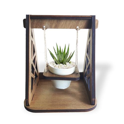 Beton Saksılı Salıncak - Halkkitabevi