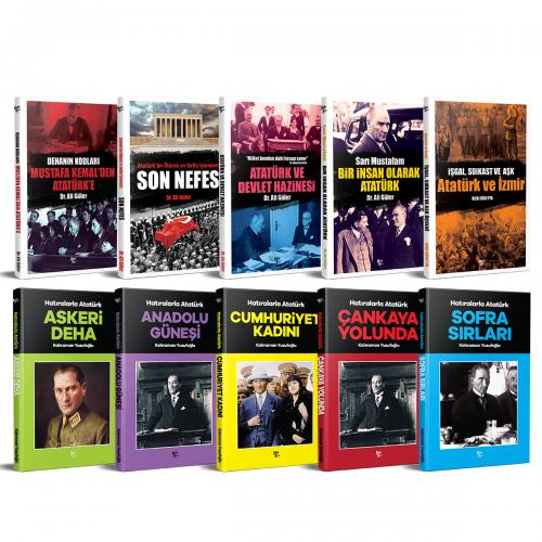 Bir İnsan Olarak Atatürk Seti - 10 Kitap
