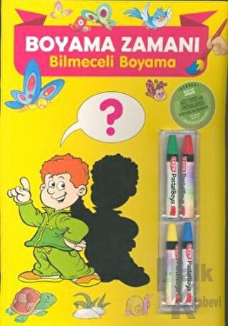 Boyama Zamanı: Bilmeceli Boyama - Halkkitabevi