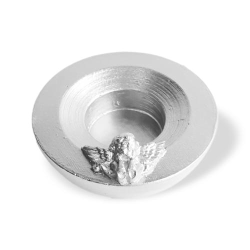 Cennet T-Light Melek Figürlü Gümüş - Halkkitabevi