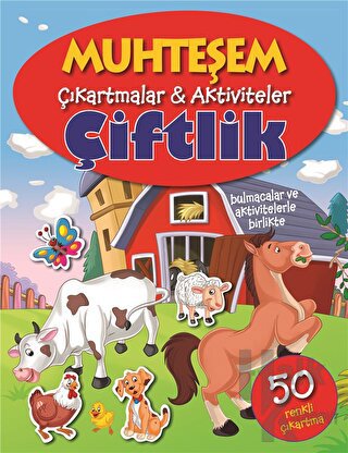 Çiftlik - Muhteşem Çıkartmalar ve Aktiviteler - Halkkitabevi