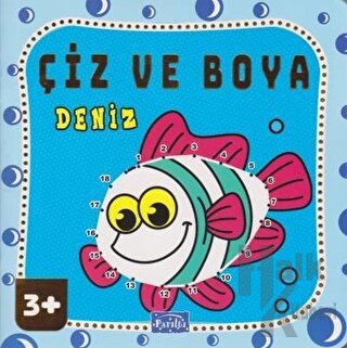 Çiz ve Boya Deniz - Halkkitabevi