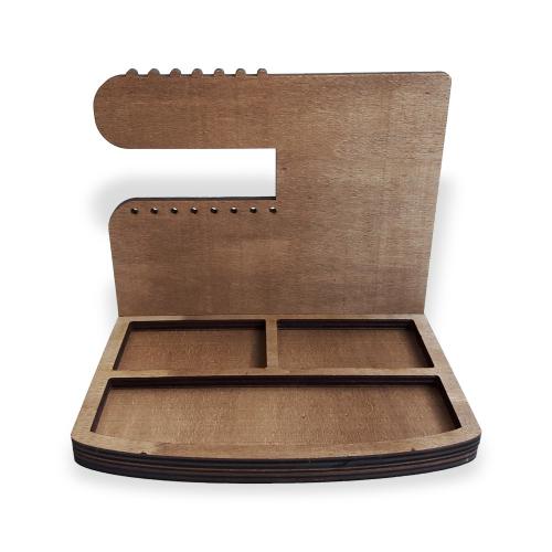 Çok Amaçlı Ahşap Masaüstü Düzenleyici Küçük Boy - Halkkitabevi