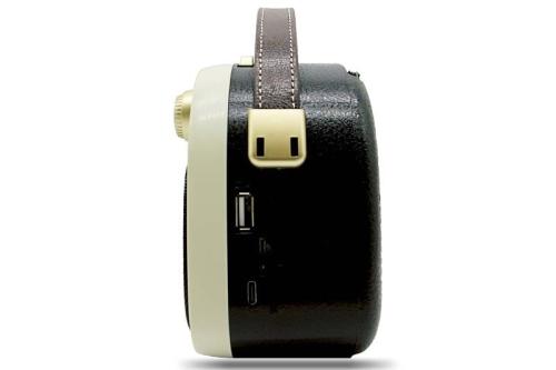 Crownwell Taşınabilir Bluetooth Retro Radyo Arizona Serisi Krem - Halk