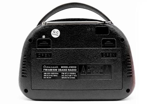 Crownwell Taşınabilir Bluetooth Retro Radyo Arizona Serisi (Metalik Kı