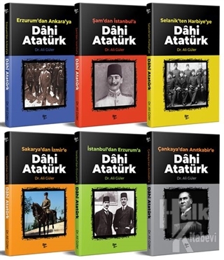 Dahi Atatürk Seti (6 Kitap Takım) - Halkkitabevi