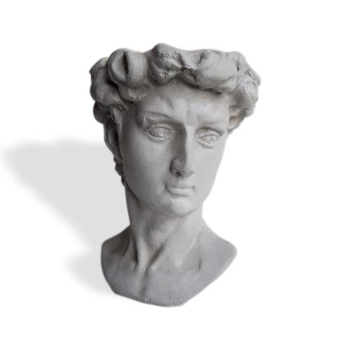 Davut Heykeli Beton Saksı - Halkkitabevi