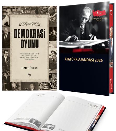 Demokrasi Oyunu - İsmet Özcan ve 2026 Atatürk Ciltli Ajanda