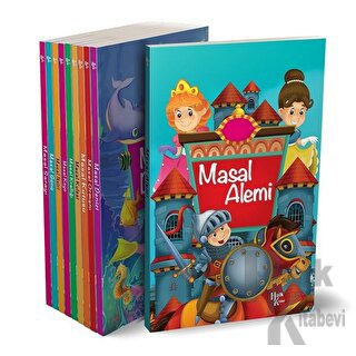 Dikkat ve Zeka Geliştirici Masal Kitapları Seti (10 Kitap) - Halkkitab