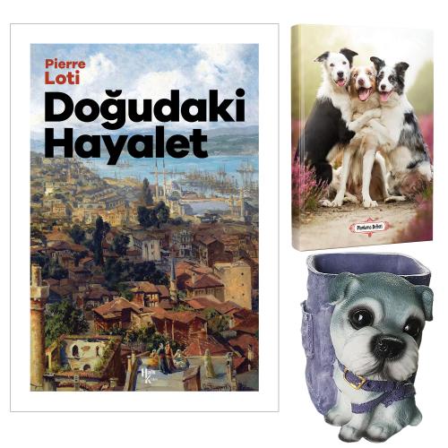 Doğudaki Hayalet - Moliere ve Dekoratif Köpek Kalemlik - Neşeli Dostlar Planlama Defteri