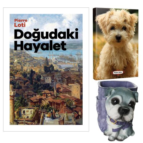 Doğudaki Hayalet - Moliere ve Dekoratif Köpek Kalemlik - Neşeli Yüz Planlama Defteri