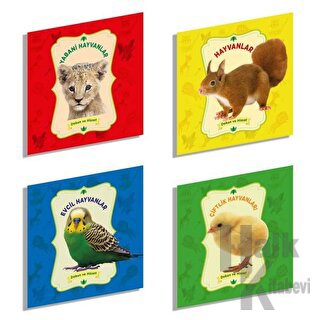 Dokun ve Hisset Seti - 4 Kitap Takım - Halkkitabevi