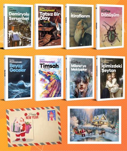 Dünya Klasikleri Sekizli Set - 1 ve Kartpostal