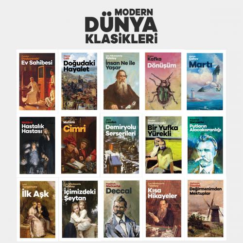 Modern Dünya Klasikleri Seti - 15 Kitap