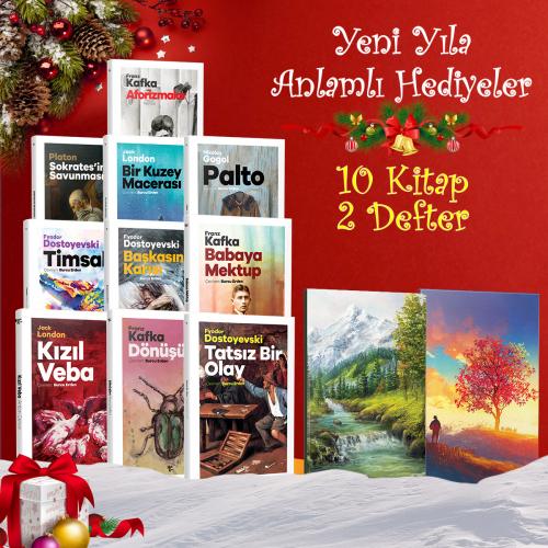 Dünya Klasikleri Seti - 10 Kitap 2 Defter -1 - Halkkitabevi