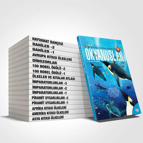 Dünyaya Yolculuk Seti - 17 Kitap - Halkkitabevi