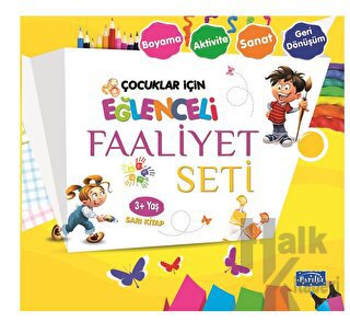 Eğlenceli Faaliyet Seti Sarı Kitap - 3 Yaş Üzeri