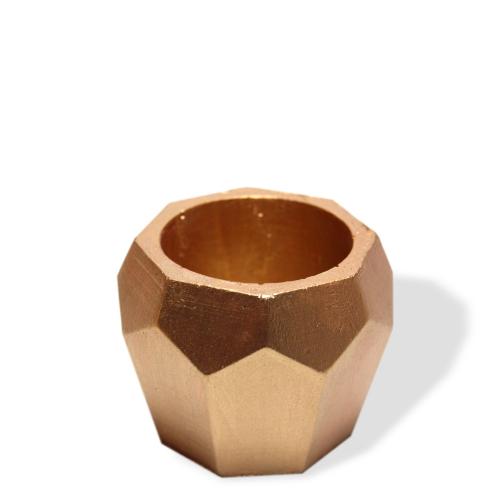 Elmas Beton Saksı - Bakır - Halkkitabevi